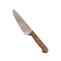 Faça Para Carne Cozinha Com Cabo em Madeira 9 Polegadas Em Aço Inox Corte Preciso Afiada