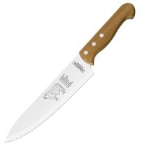 Faca para Carne de Aço com Cabo de Madeira Natural 8"" - 22938108 - TRAMONTINA