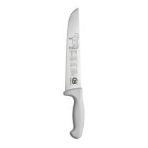 Faca Para Carne N.10 Metal Profissional Cabo De Plástico