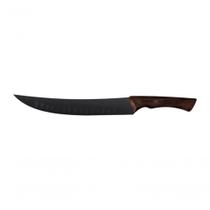 Faca Para Carne Tramontina Black 10 Com Cabo Em Madeira Faca Para Carne Tramontina Black 10 Com Cabo Em Madeira