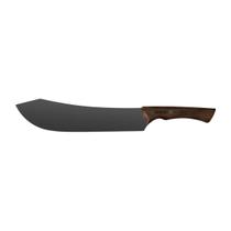 Faca para Carne Tramontina Churrasco Black Aço Inox Escurecido e Cabo de Madeira 10" Faca para Carne Tramontina Churrasco Black Aço Inox Escurecido e Cabo de Madeira 10"
