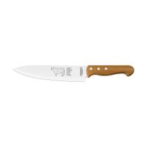 Faca para carne tramontina churrasco com cabo de madeira natural 8" Faca para carne tramontina churrasco com cabo de madeira natural 8"