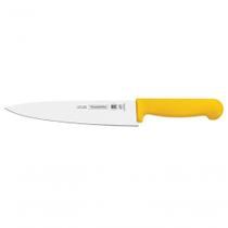 Faca Para Carne Tramontina Com Lâmina Em Aço Inox E Cabo De Polipropileno Amarelo 8" Faca Para Carne Tramontina Com Lâmina Em Aço Inox E Cabo De Polipropileno Amarelo 8"