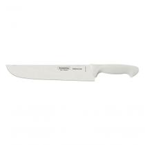 Faca Para Carne Tramontina Premium Com Lâmina De Aço Inox E Cabo De Polipropileno Branco 10" Faca Para Carne Tramontina Premium Com Lâmina De Aço Inox E Cabo De Polipropileno Branco 10"