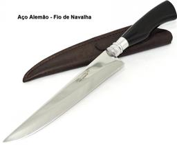 Faca para Churrasco, Carnes, Aço Alemão - Lâmina 18 cm.