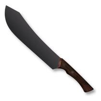 Faca para Churrasco Curvada Black 10'' Lâmina Inox Escurecida Cabo Madeira Tramontina Faca para Churrasco Curvada Black 10'' Lâmina Inox Escurecida Cabo Madeira Tramontina