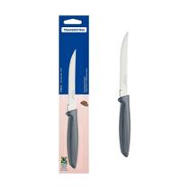 Faca Para Churrasco Frutas Tramontina Plenus Aço Inox Cinza Tramontina