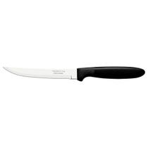 Faca Para Churrasco Ipanema Com Lâmina Em Aço Inox E Cabo De Polipropileno Preto 5"