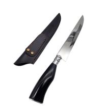 Faca para Churrasco Personalizada Inox Cabo Chifre 7" Bainha Faca para Churrasco Personalizada Inox Cabo Chifre 7" Bainha