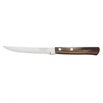 Faca Para Churrasco Tramontina 5 Inox Cabo Polywood Castanho