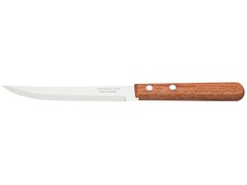 Faca para Churrasco Tramontina Dynamic Lâmina em Aço Inox com Fio Liso e Cabo de Madeira Natural 5" Faca para Churrasco Tramontina Dynamic Lâmina em Aço Inox com Fio Liso e Cabo de Madeira Natural 5"