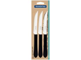 Faca para Churrasco Tramontina Inox 4” Leme 3 Peças Faca para Churrasco Tramontina Inox 4” Leme 3 Peças