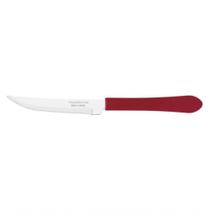 Faca Para Churrasco Tramontina Inox Leme Vermelho 4