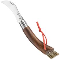 Faca para Cogumelos OPINEL No. 08 com Lâmina Curva e Cabo de Faia Faca para Cogumelos OPINEL No. 08 com Lâmina Curva e Cabo de Faia