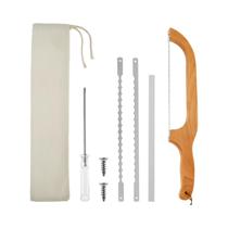 Faca Para Cortar Pão Com Cabo De Madeira Para Pão De Fermentação Natural, Ferramenta De Confeitaria