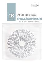 Faca para Corte Relevo Gd Circulo Escalope Toke e Crie Faca para Corte Relevo Gd Circulo Escalope Toke e Crie