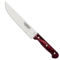 Faca para Cozinha Lâmina Aço Inox Cabo Madeira tratada Tramontina Polywood 8" 21190178 Cor:VermelhoTamanho:8" Faca para Cozinha Lâmina Aço Inox Cabo Madeira tratada Tramontina Polywood 8" 21190178 Cor:VermelhoTamanho:8"