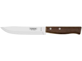Faca Para Cozinha Tradicional Com Lâmina Em Aço Inox E Cabo Em Madeira Natural 6" Faca Para Cozinha Tradicional Com Lâmina Em Aço Inox E Cabo Em Madeira Natural 6"