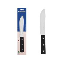 Faca Para Cozinha Tramontina Plenus Lâmina Aço Inox Cabo Polipropileno Preto 6 Polegadas