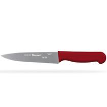 Faca para cozinha triangular estreita 6" vermelha