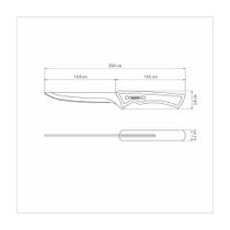 Faca para Desossar Tramontina Churrasco Inox Cabo Madeira 6"