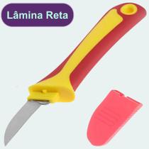 Faca Para Eletricista Isolada Desencapar Fios e Cabos Presisão Para Eletronica 1000V