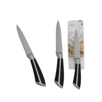 Faca para Legumes 5'' Inox Cabo Borracha Preto Casita Faca para Legumes 5'' Inox Cabo Borracha Preto Casita