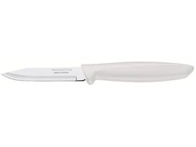 Faca para Legumes e Frutas Tramontina Plenus com Lâmina em Aço Inox e Cabo de Polipropileno Off Whit Faca para Legumes e Frutas Tramontina Plenus com Lâmina em Aço Inox e Cabo de Polipropileno Off Whit