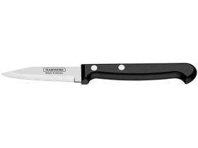 Faca Para Legumes E Frutas Tramontina Ultracorte 3" Inox Preta Faca Para Legumes E Frutas Tramontina Ultracorte 3" Inox Preta