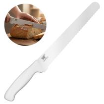 Faca Para Pão 250mm Profissional Agilis Em Aço Imperial Cabo Em PP