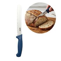 Faca para Pão 8" Serra de Mesa Bolo Torta Cozinha Multiuso