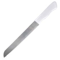 Faca Para Pão Bolo Lâmina Serrilhada Aço Inox Pro 32 Cm Faca Para Pão Bolo Lâmina Serrilhada Aço Inox Pro 32 Cm