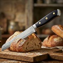 Faca para Pão Inox Cerrada 8 Premium Mimo Style Linha Isa Scherer Original Masterchef