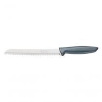 Faca Para Pão Tramontina Plenus 8" Inox Polipropileno Cinza Faca Para Pão Tramontina Plenus 8" Inox Polipropileno Cinza