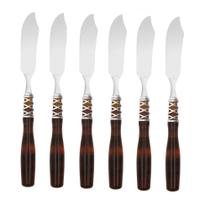 Faca para Peixe 6 Peças Cozinha Moderna Arianna Bugatti Faca para Peixe 6 Peças Cozinha Moderna Arianna Bugatti