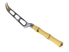 Faca Para Queijo Inox Cabo Plastico Bambu - Lyor