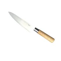 Faca para Sushi 8" - corte fino cabo madeira