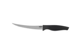 Faca para Tomate Cross 5'' em Aço Inox e Cabo Plástico Preto - Brinox