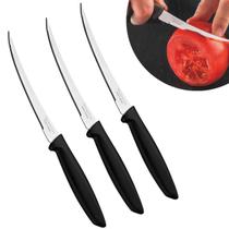 Faca Para Tomate Micro Serrilhada 5 Polegadas 3 Peças Plenus Tramontina Faca Para Tomate Micro Serrilhada 5 Polegadas 3 Peças Plenus Tramontina