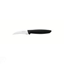 Faca Para Tornear Plenus Com Lâmina Em Aço Inox E Cabo De Polipropileno Preto 3" Faca Para Tornear Plenus Com Lâmina Em Aço Inox E Cabo De Polipropileno Preto 3"
