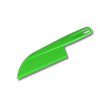Faca Para Tortas E Bolos Em Nylon Verde Resistente Moara Faca Para Tortas E Bolos Em Nylon Verde Resistente Moara