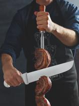 Faca Passador Tramontina Profissional com Lâmina em Aço Inox e Cabo em Polipropileno Branco 10"