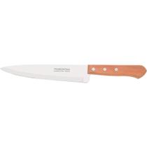 Faca Peixeira Tramontina 7" Aço Carbono Cabo Madeira 12 Peças