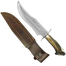 Faca Pesca Caça Cutelaria Muela Lobo-23S Cabo Chifre Cervo Faca Pesca Caça Cutelaria Muela Lobo-23S Cabo Chifre Cervo