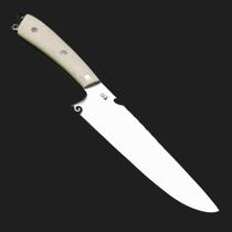 Faca Picanheira Picaço Inox Cabo de Osso 3mm 10"