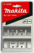 Faca Plaina 82mm 2 Laminas Hss Makita D-16346