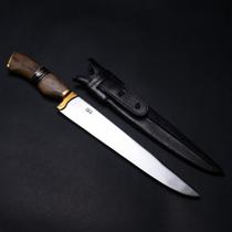 Faca Ponta Fina Tradicional Cabo em Madeira com Resina - Linha Conceito 10'' (25cm) Faca Ponta Fina Tradicional Cabo em Madeira com Resina - Linha Conceito 10'' (25cm)