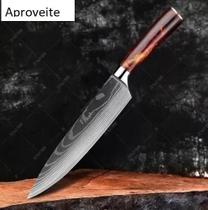 Faca Profissional Chef De Cozinha 8 Polegadas Para Churrasco - Minymix Faca Profissional Chef De Cozinha 8 Polegadas Para Churrasco - Minymix