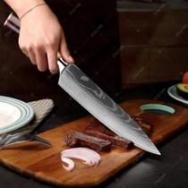 Faca Profissional Chef De Cozinha 8 Polegadas Para Churrasco