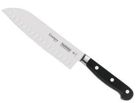 Faca Profissional Master Santoku Century Lâmina Aço Inox 7" Polegadas - Tramontina 24020107